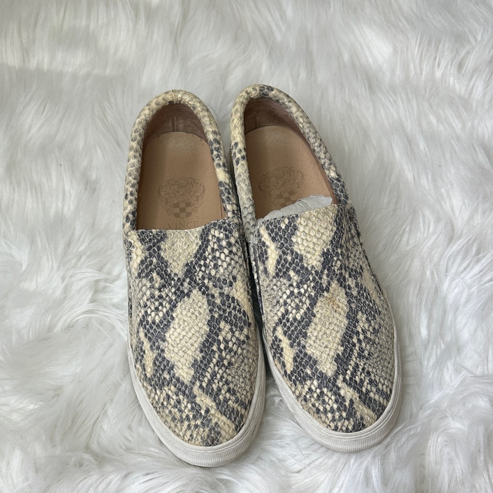 Vince Camuto Snake Print Slip-On